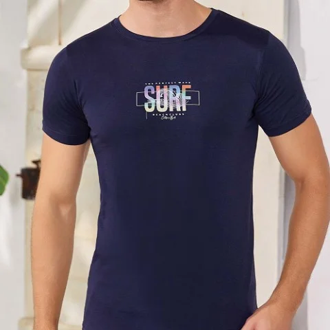 T-shirt ανδρικό 100% βαμβακερό